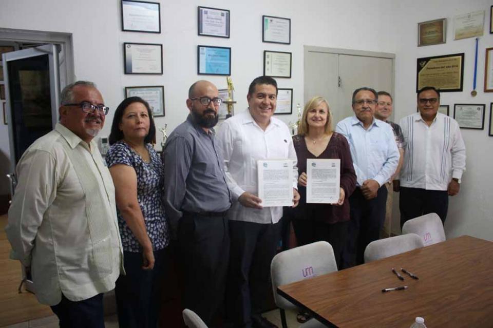 uabcs Formalizan alianza de colaboración UABCS y Universidad Mundial