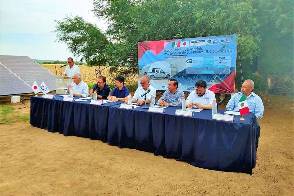 Apoya Gobierno Estatal Sistema de Acuaponía en la delegación de los planes Apoya Gobierno Estatal Sistema de Acuaponía en la delegación de los planes