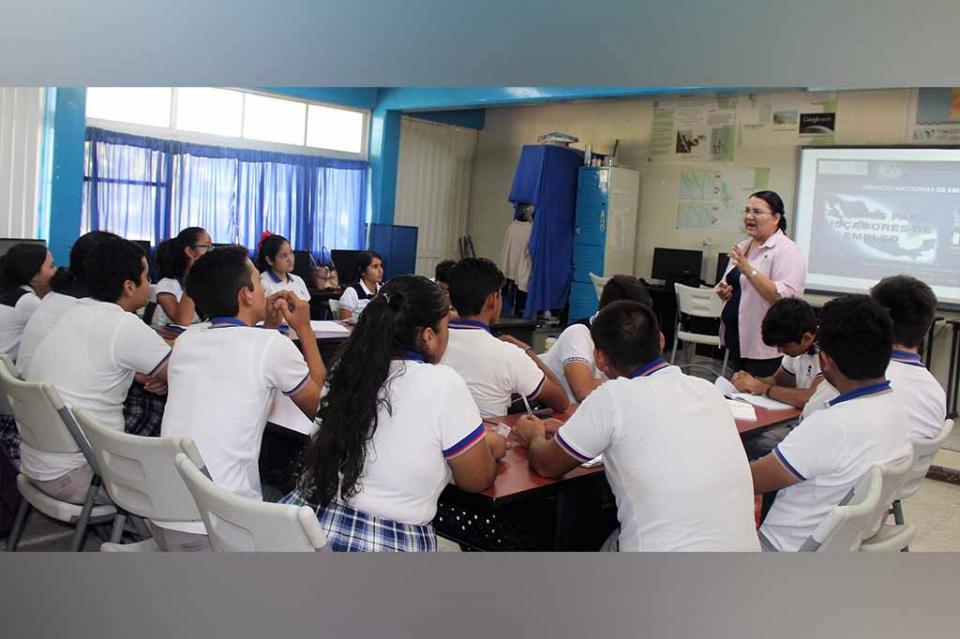 Imparte secretaría del trabajo taller a estudiantes del CETMAR Imparte secretaría del trabajo taller a estudiantes del CETMAR