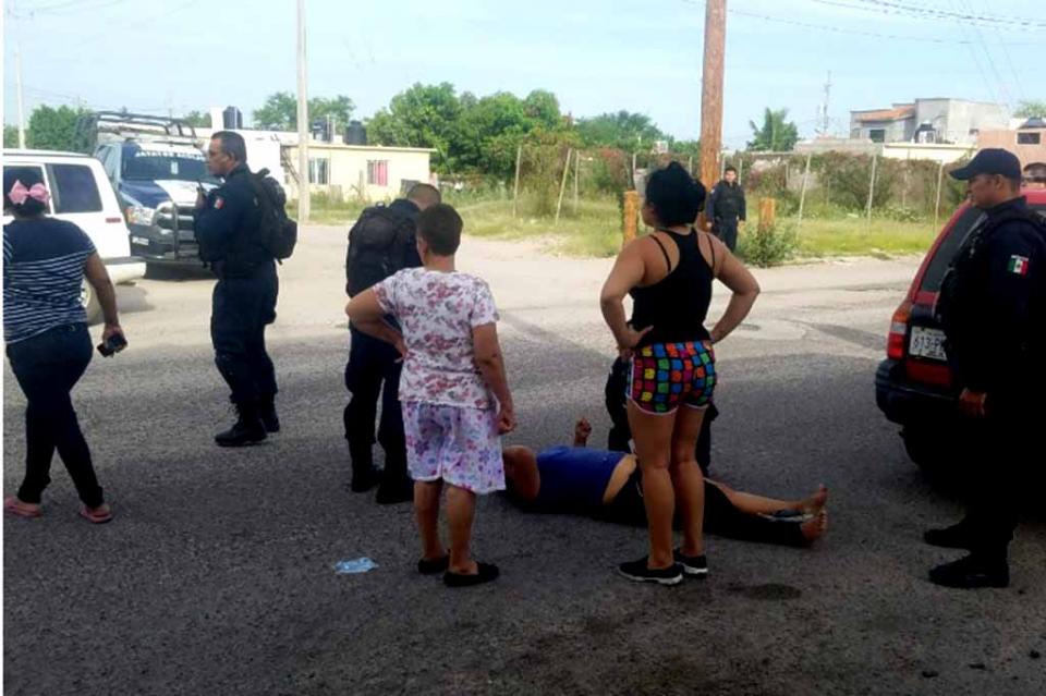 atropelladalapaz Atropellan a una mujer en fraccionamiento Camino Real