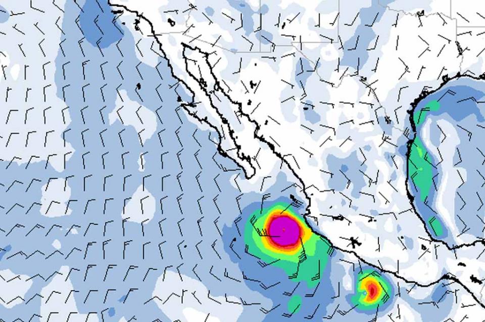 Willa provocará oleaje alto, vientos fuertes y trombas marinas Huracán Willa se degrada a categoría 3 cerca de Nayarit