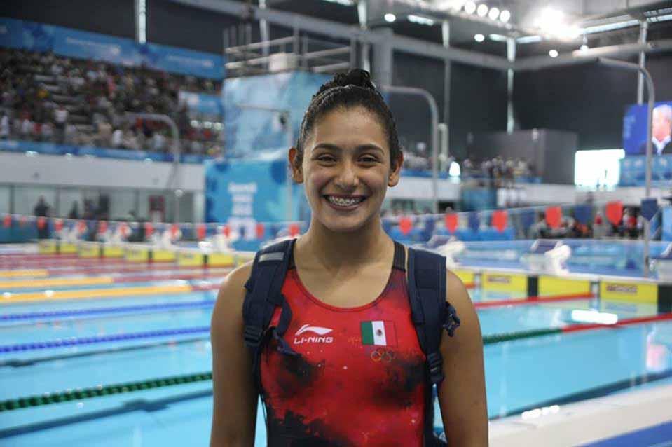 GABRIELA Alcanza Gaby Agúndez quinto lugar en trampolín de 3 metros en Buenos Aires