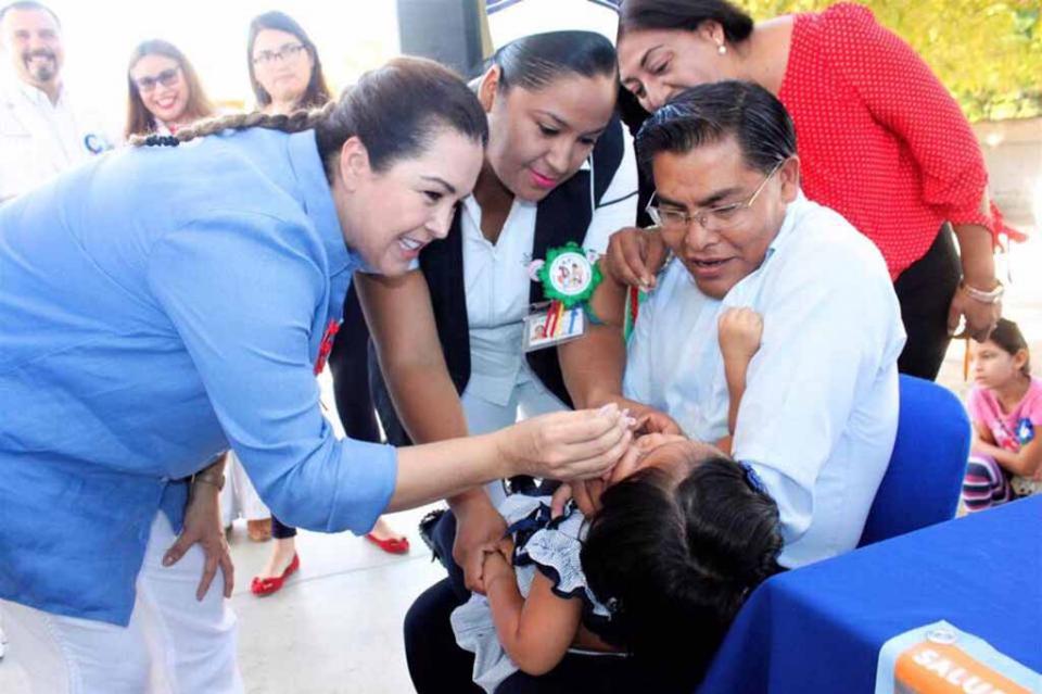 Salud de la niñez, prioridad para el gobierno de BCS: Velázquez de Mendoza Salud de la niñez, prioridad para el gobierno de BCS: Velázquez de Mendoza