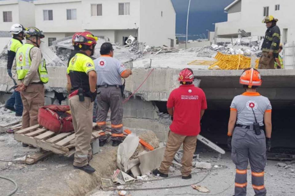 edificiomonterrey Suman ocho muertos por derrumbre de construcción en Nuevo León