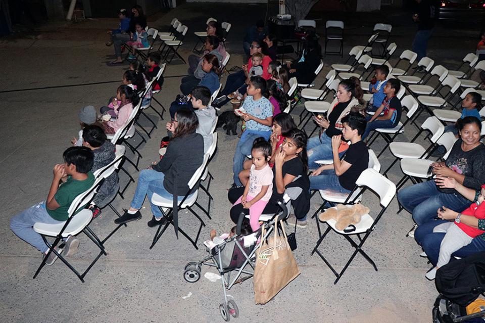 “Cine en tu Colonia” en la delegación de CSL “Cine en tu Colonia” en la delegación de CSL