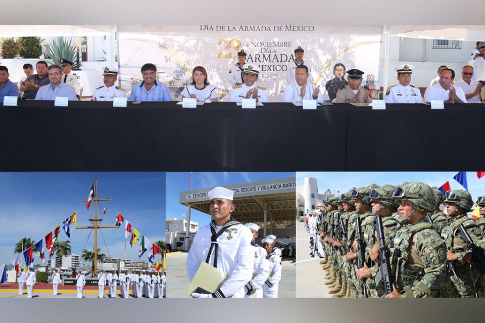 Conmemoran en CSL día de la Armada de México Conmemoran en CSL día de la Armada de México