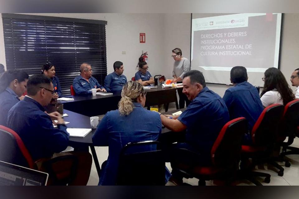Imparten taller sobre Cultura Institucional con perspectiva de género Imparten taller sobre Cultura Institucional con perspectiva de género