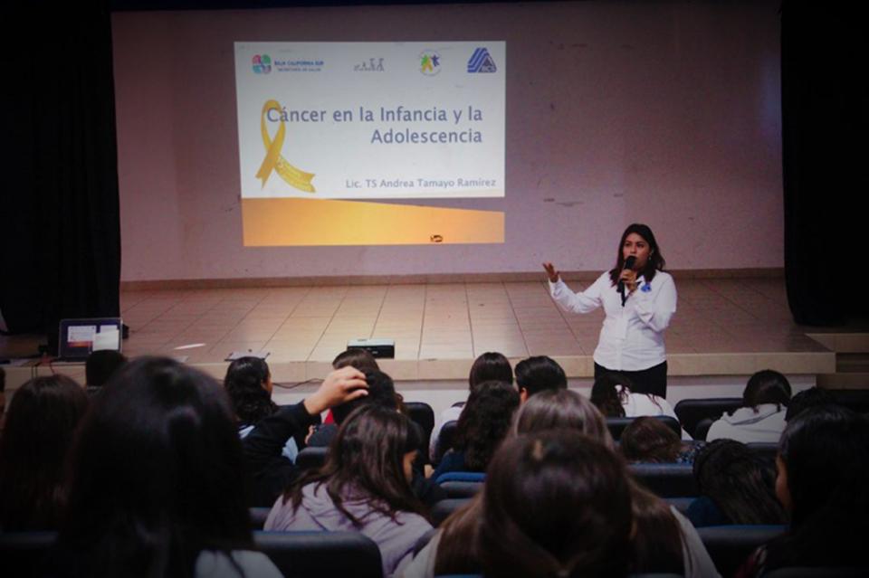 Sensibiliza salud a niños y adolescentes sobre detección oportuna de cáncer Sensibiliza salud a niños y adolescentes sobre detección oportuna de cáncer
