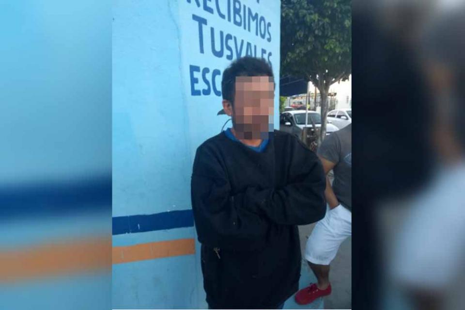 acosador Detienen a exhibicionista afuera de la Técnica 17 en La Paz
