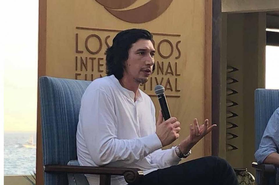adamdriver Le sale el lado obscuro a Adam Driver en el Festival de Cine de Los Cabos