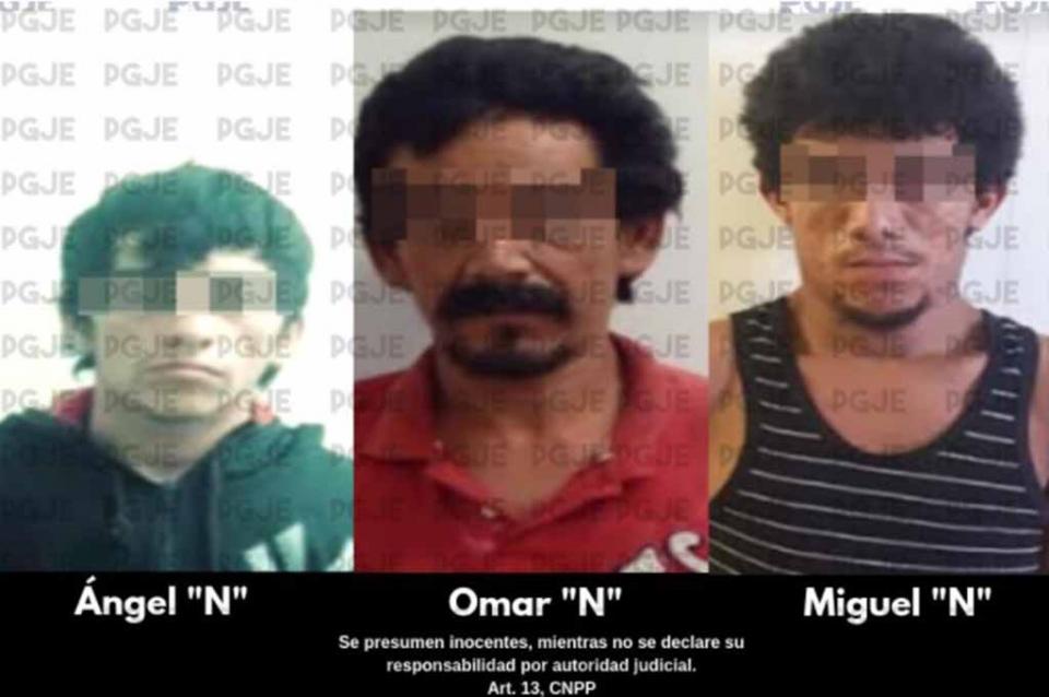 detenidosdroga En cateo asegura PGJE a 3 personas y mil 900 dosis de cristal en La Paz