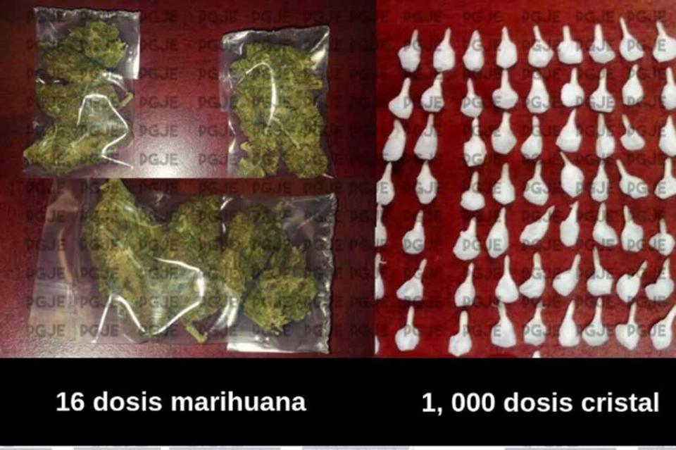drogasantarosalia Detienen a hombre con mil dosis de droga en Santa Rosalía