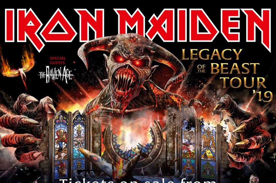 ironmaiden Banda Iron Maiden regresará a México con su tour “Legacy of the beast”