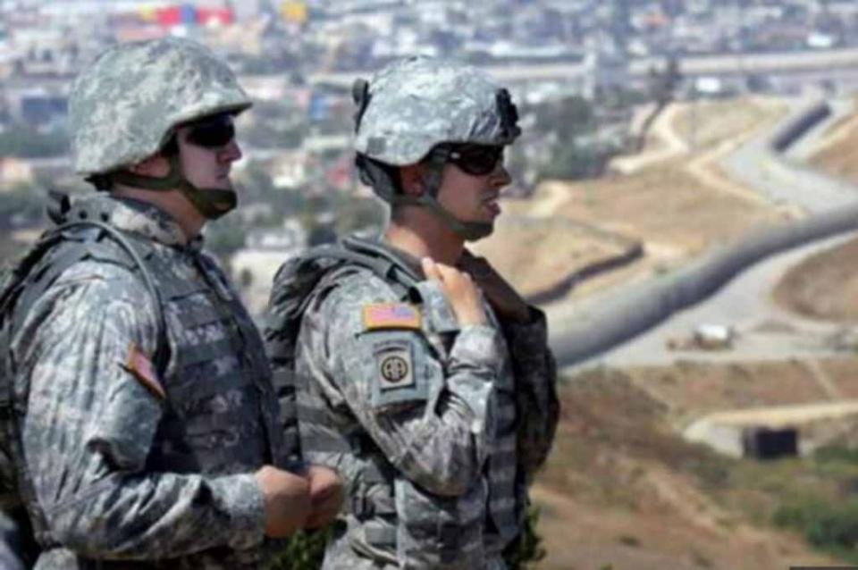 patriotafiel Informan a sur de Texas sobre despliegue militar por caravana inmigrante