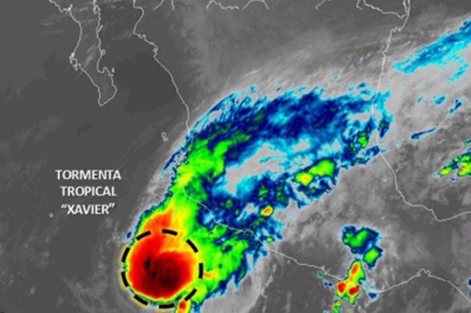 Xavier favorecerá potencial de lluvias en occidente y sur del país Xavier favorecerá potencial de lluvias en occidente y sur del país