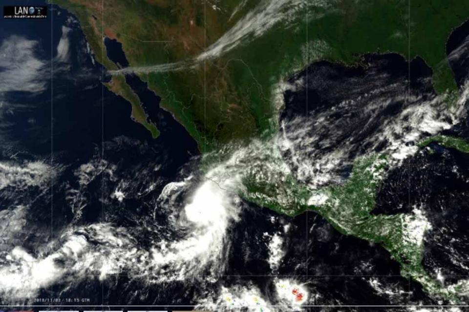 xavier Tormenta tropical Xavier se fortalece en costas de Colima y Jalisco