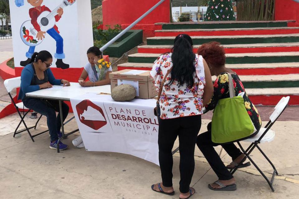 Gran participación de la ciudadanía en el plan de Desarrollo Municipal Gran participación de la ciudadanía en el plan de Desarrollo Municipal