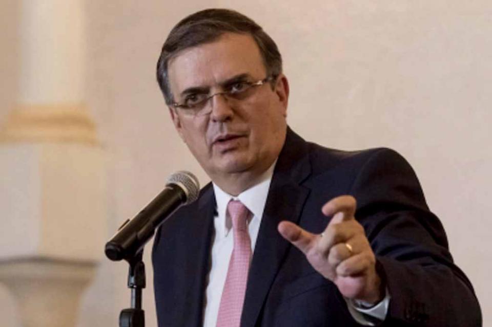 Tema del muro fronterizo no es parte de conversaciones México-EUA Ebrard Llega hoy nuevo cargamento de cubrebocas y mascarillas: Ebrard
