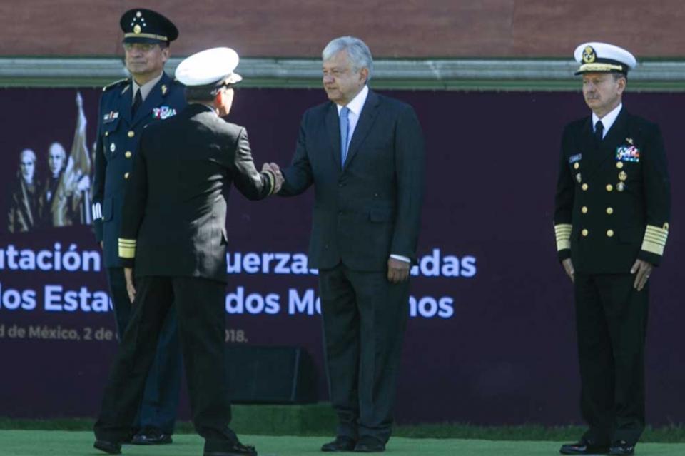 México necesita de sus Fuerzas Armadas en combate a la inseguridad: López Obrador México necesita de sus Fuerzas Armadas en combate a la inseguridad: López Obrador