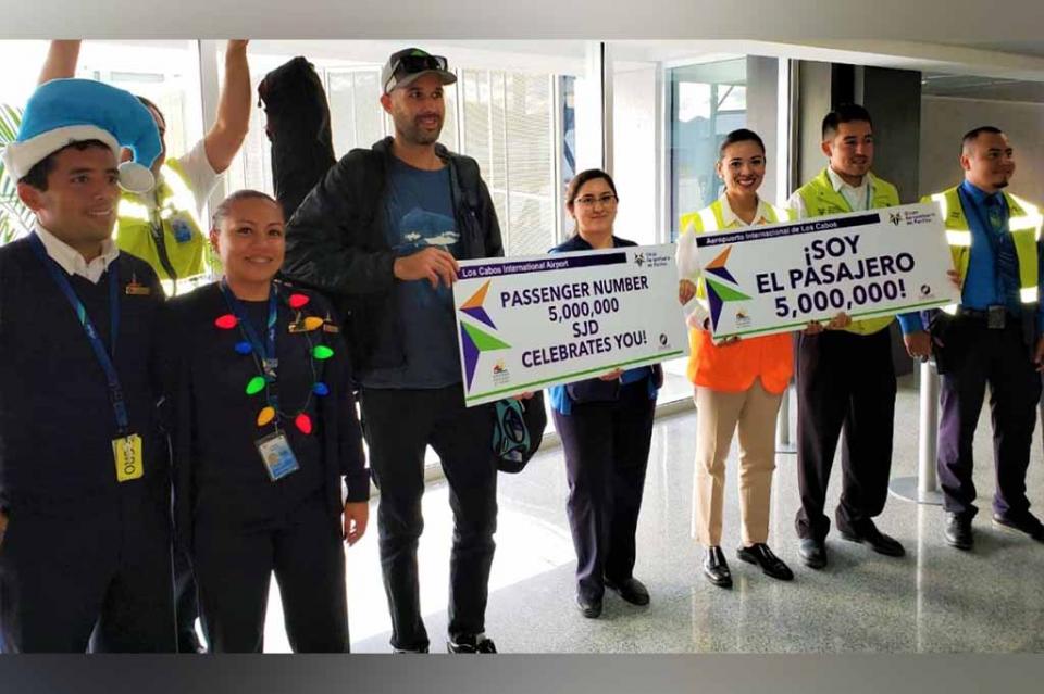 Rompe Los Cabos nuevo record de pasajeros Rompe Los Cabos nuevo record de pasajeros