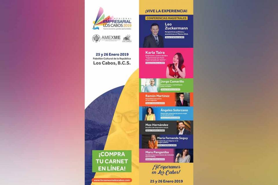 Invita SETUES a Foro Regional Empresarial Los Cabos Invita SETUES a Foro Regional Empresarial Los Cabos