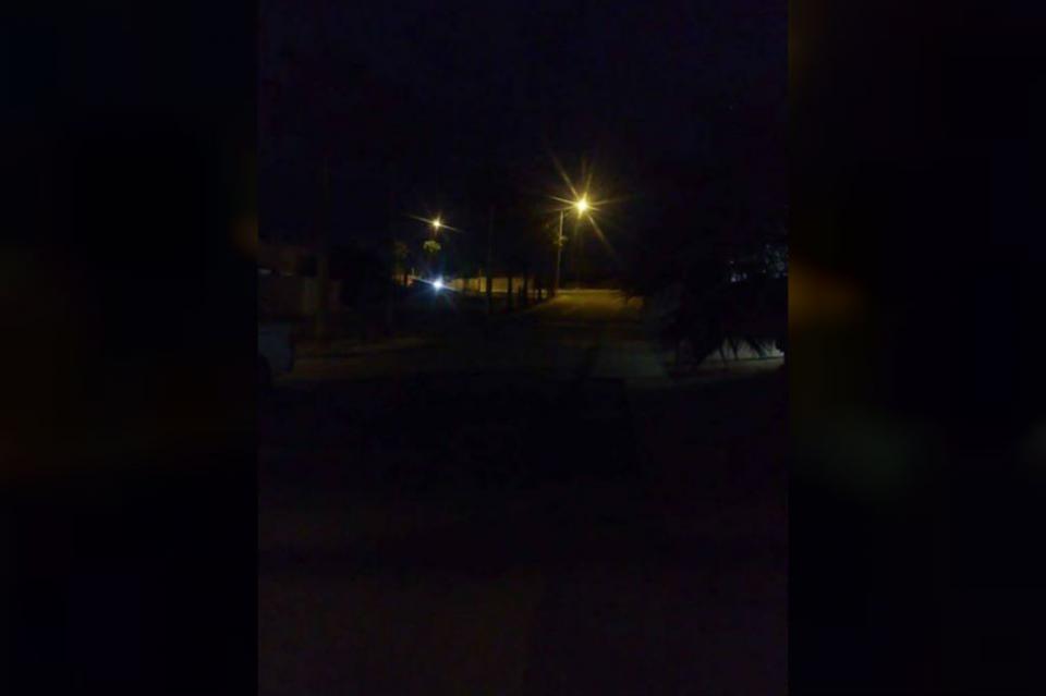 alumbrado Colonia Hemisferia registra asaltos y robos a casas por falta de alumbrado público