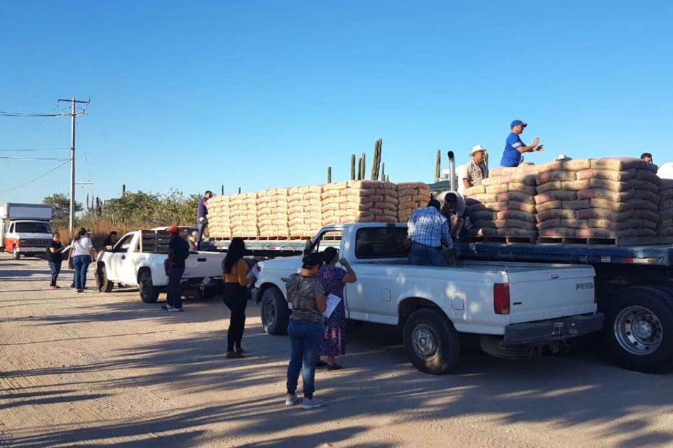 croc3dicportada Llega la mano amiga y solidaria de la CROC a colonias de La Paz; entregan cemento a familias de Olas Altas