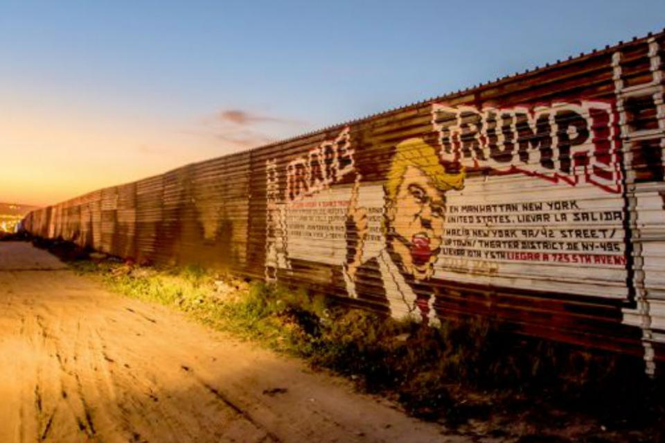 muro2 Tema del muro fronterizo no es parte de conversaciones México-EUA Ebrard