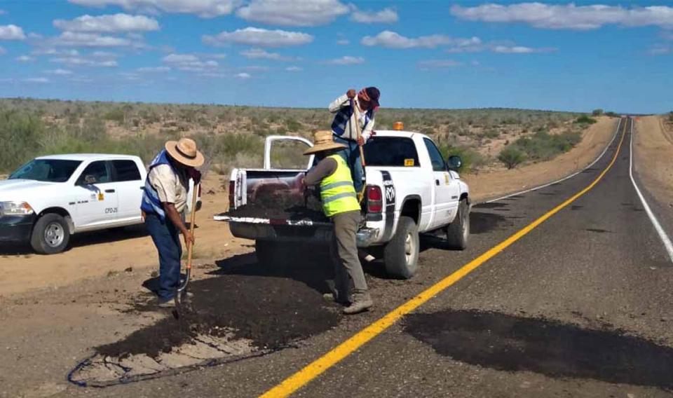 Rehabilita Junta Estatal caminos de la Paz y Comondú Rehabilita Junta Estatal caminos de la Paz y Comondú