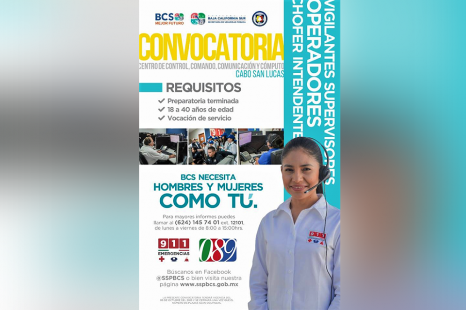 Invita SSPE apertenecer al C4 Los Cabos Invita SSPE apertenecer al C4 Los Cabos