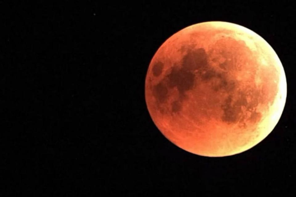lunadesangre2 El 20 de enero será la "Luna de sangre", primer eclipse lunar del 2019