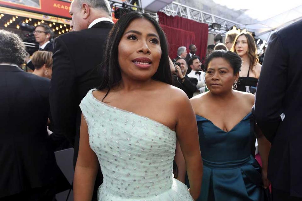 Yalitza Aparicio agradece a su hermana motivarla a hacer casting de Roma Yalitza Aparicio agradece a su hermana motivarla a hacer casting de Roma