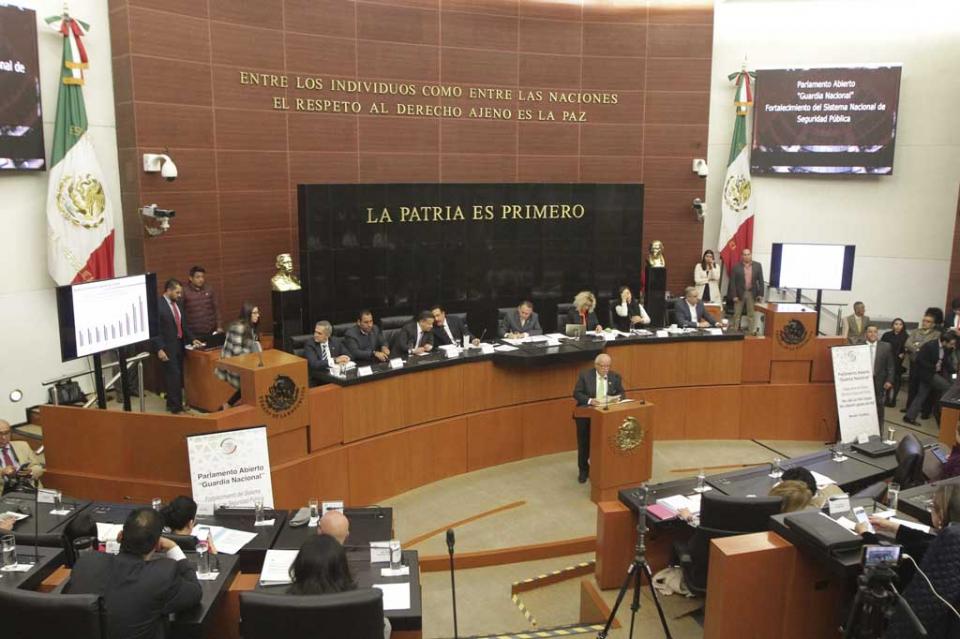 Senado analiza este lunes minuta sobre la Guardia Nacional Senado analiza este lunes minuta sobre la Guardia Nacional