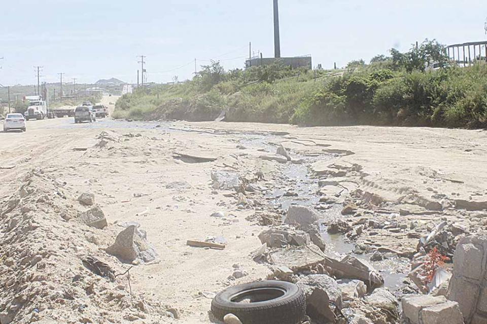 Un grave problema en el destino el derrame constante de aguas negras: Paloma Palacios Un grave problema en el destino el derrame constante de aguas negras: Paloma Palacios