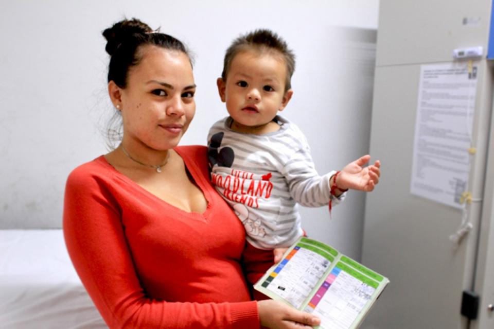 Continúa la aplicación de vacunas para niños en unidades de salud Continúa la aplicación de vacunas para niños en unidades de salud