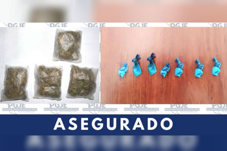 droga2 Es detenido con 425 dosis de cristal y marihuana en Lomas del Sol