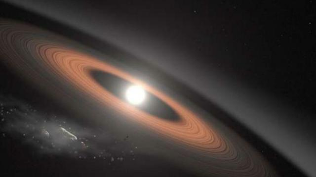 estrellaenana2 Descubren la estrella enana blanca más antigua rodeada de anillos