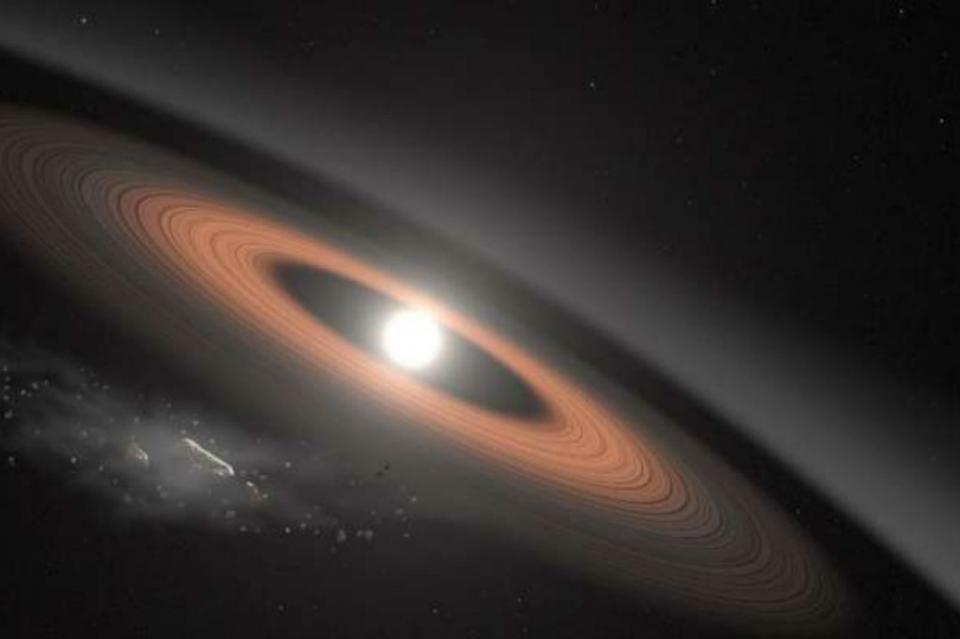 estrellaenana2 Descubren la estrella enana blanca más antigua rodeada de anillos