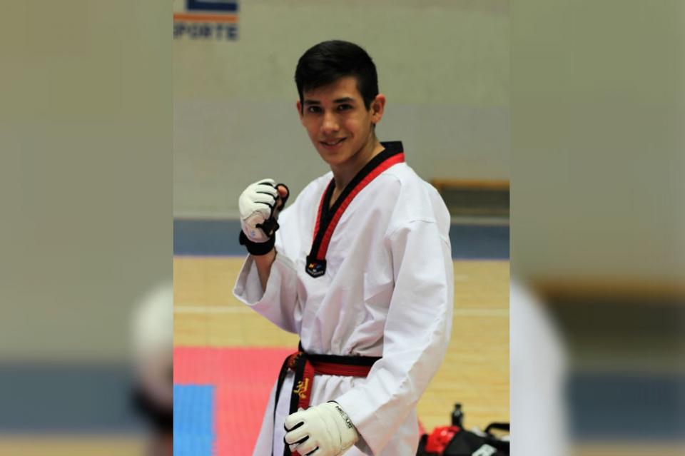 karate2 Conquista Jean Karlo Talamantes medalla nacional en TKD