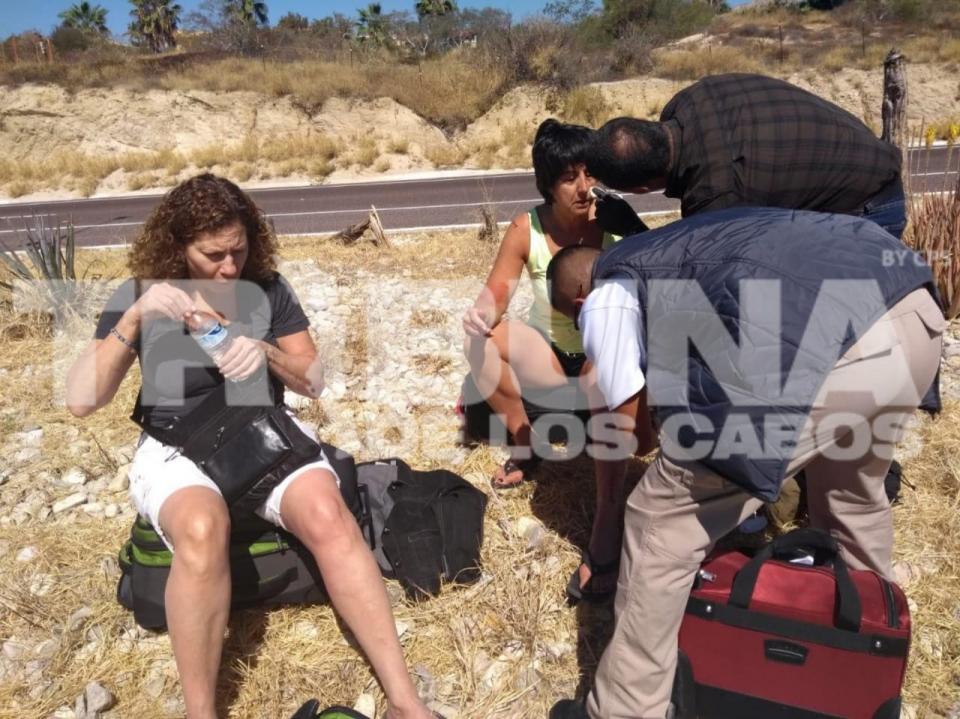 turistas Fuera de peligro turistas que viajaban en Uber