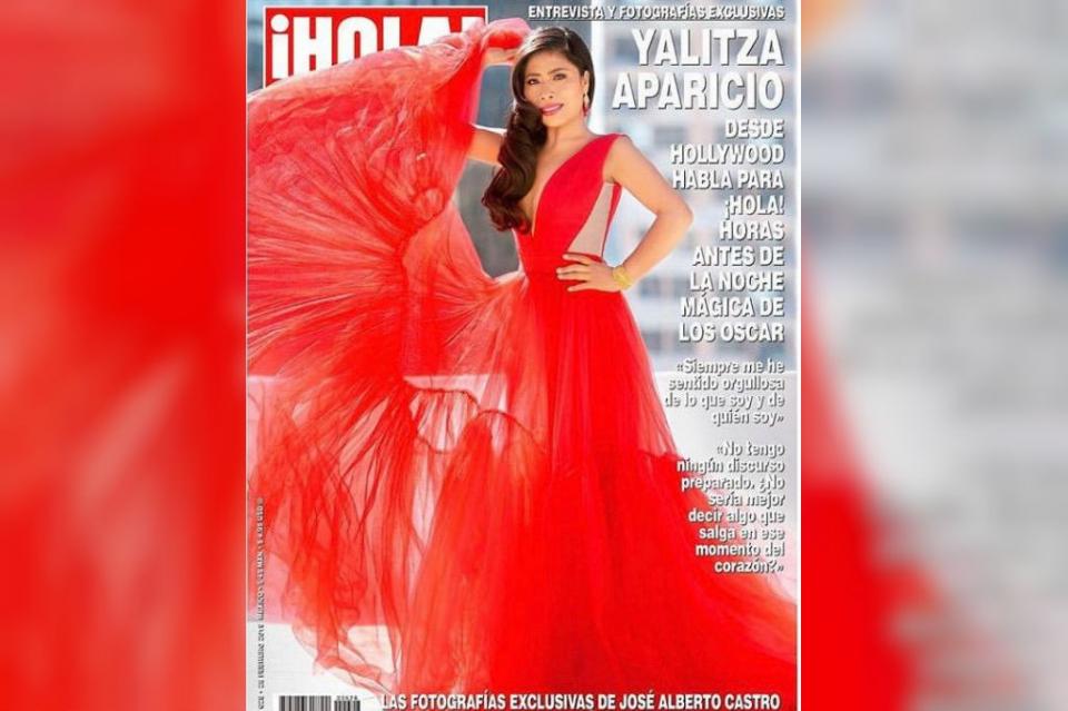 yalitza2 Yalitza Aparicio engalana portada de revista ¡Hola! México