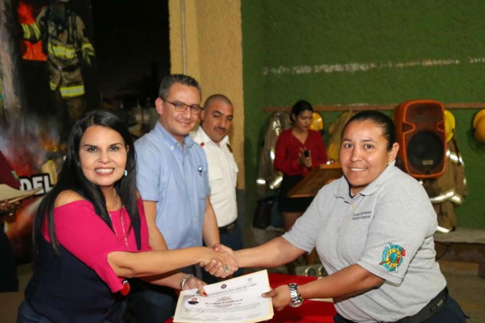 emergencia Alcaldesa de Los Cabos reitera su respaldo a las Corporaciones de Emergencia
