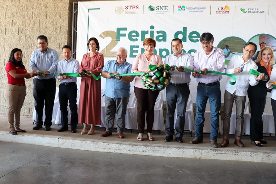 Se inauguró la 2.ª Feria del Empleo en Cabo San Lucas Se inauguró la 2.ª Feria del Empleo en Cabo San Lucas