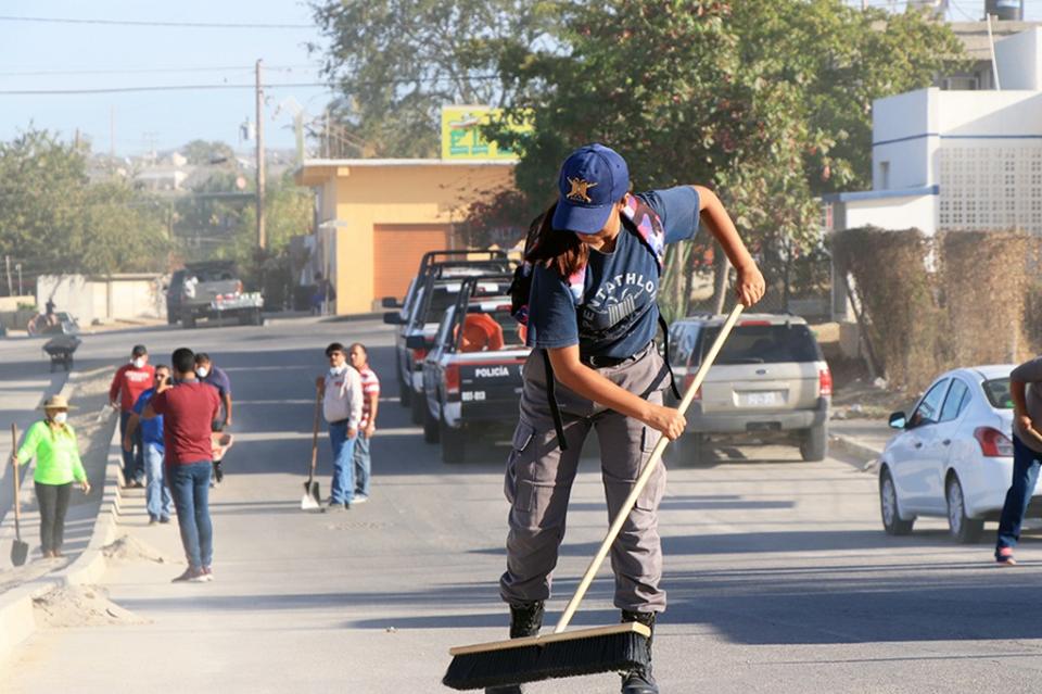 Se realizó Jornada de Limpieza en la colonia Los Cangrejos Se realizó Jornada de Limpieza en la colonia Los Cangrejos