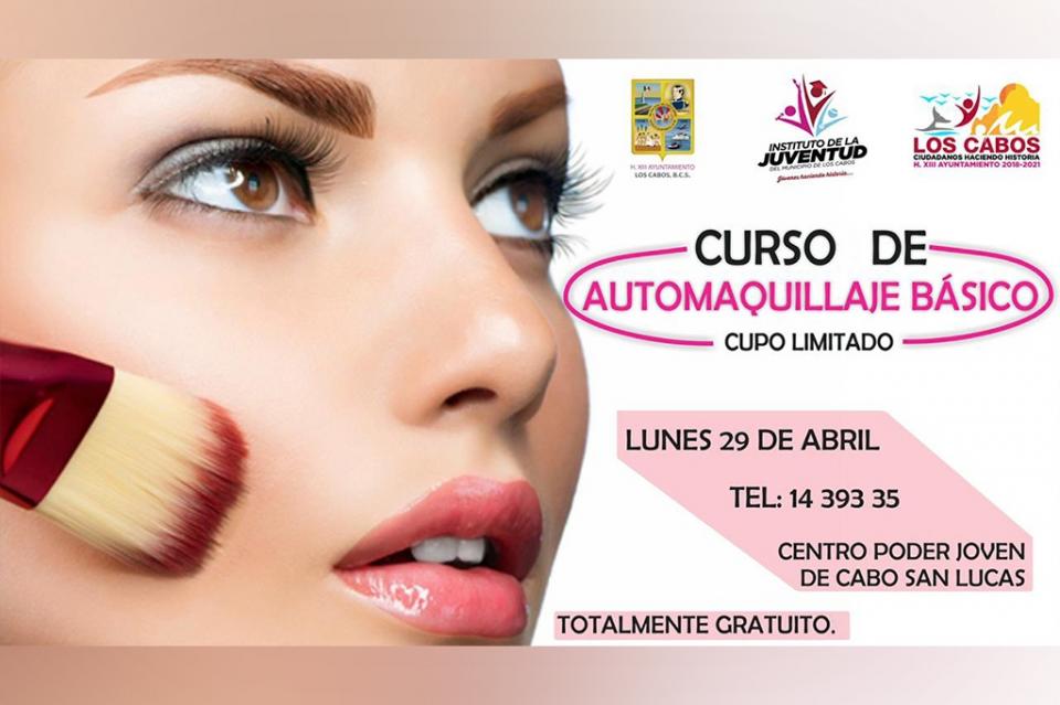 Instituto de la Juventud en CSL invita a participar en el Curso de Automaquillaje Básico Instituto de la Juventud en CSL invita a participar en el Curso de Automaquillaje Básico
