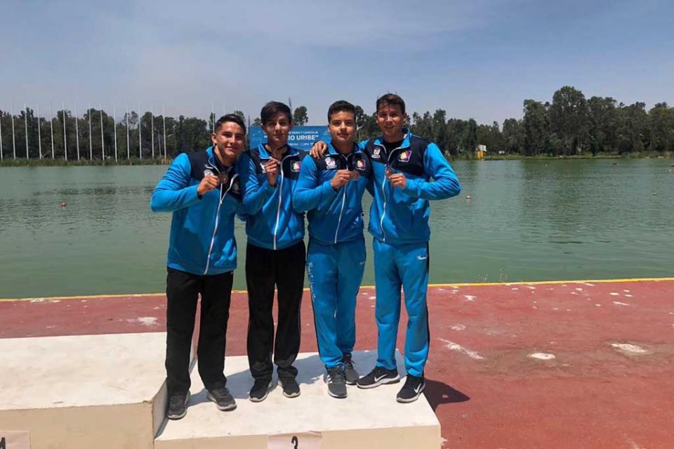 Ganan medallas y califican a la olimpiada en canotaje Ganan medallas y califican a la olimpiada en canotaje