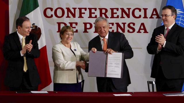 México y ONU firman acuerdo de derechos humanos para formación de la Guardia Nacional México y ONU firman acuerdo de derechos humanos para formación de la Guardia Nacional