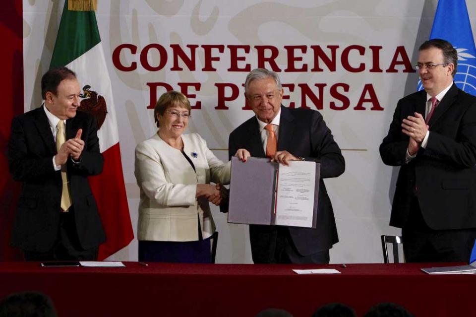 México y ONU firman acuerdo de derechos humanos para formación de la Guardia Nacional México y ONU firman acuerdo de derechos humanos para formación de la Guardia Nacional