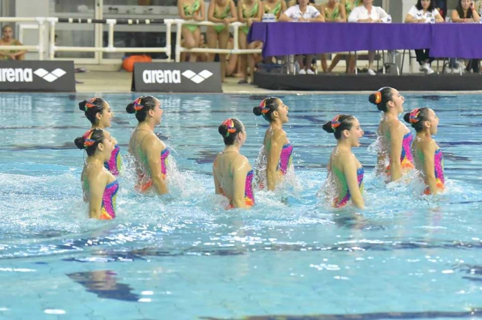 Califican seleccionadas juveniles de natación artística a la Olimpiada Nacional Califican seleccionadas juveniles de natación artística a la Olimpiada Nacional