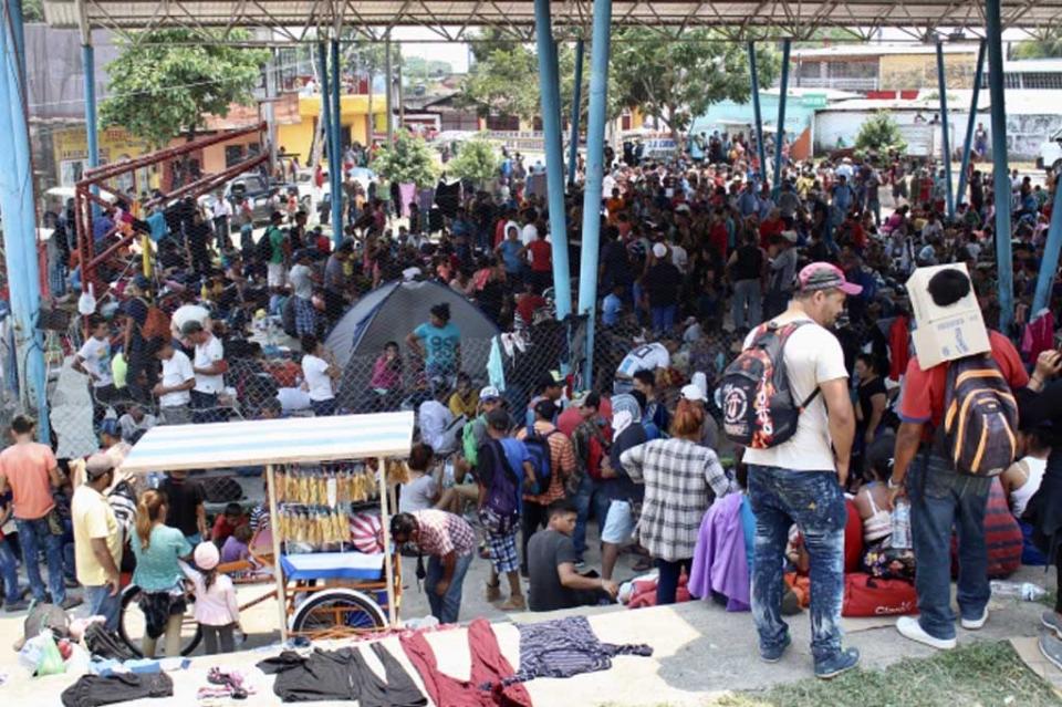 Rebasada capacidad de albergue para migrantes en Reynosa Rebasada capacidad de albergue para migrantes en Reynosa